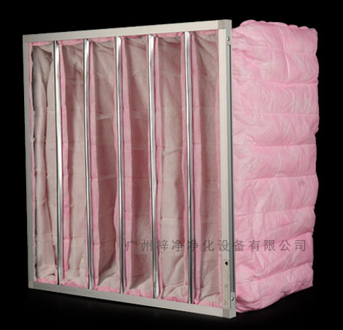 空調過濾器F7袋式濾料的平均效率為85%。