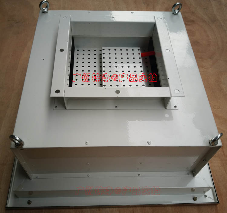 500風量DOP液槽高效送風口是具有可更換高效過濾器的已液體密封方式的高效送風口。 500風量DOP液槽高效送風口