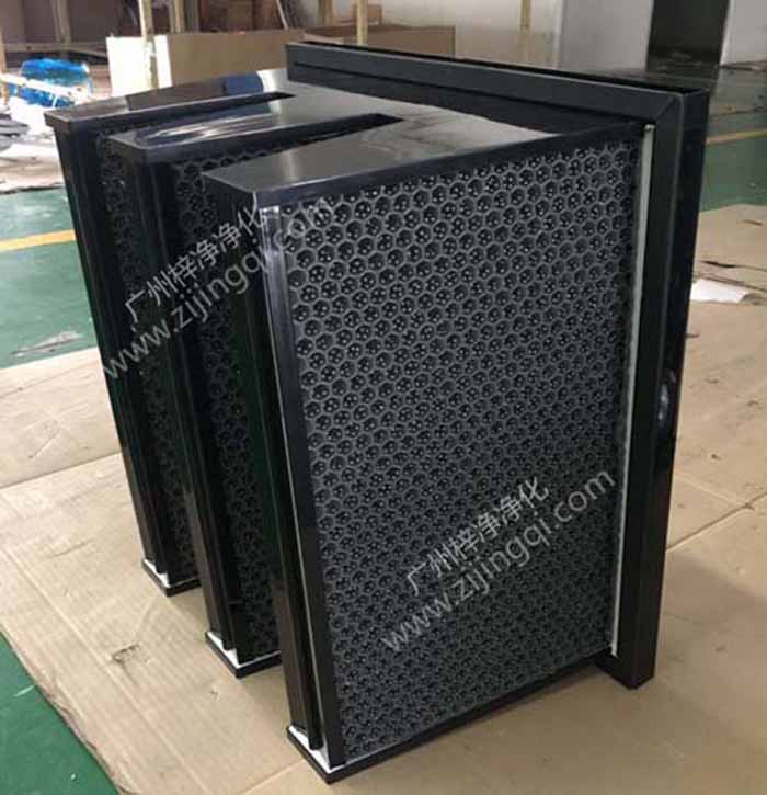 組合式活性炭過濾器濾料—采用顆?；钚蕴拷涍^特殊化學配方處理